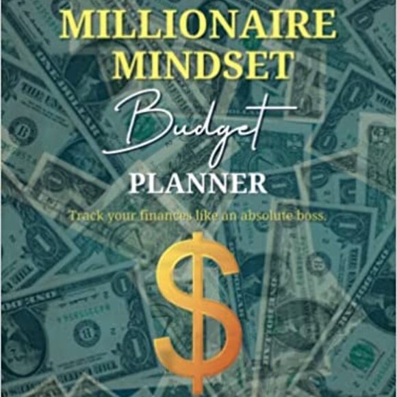 Millionaire Mindset Budget Planner. Undated. Expense Tracker Notebook - Picture 1 of 1